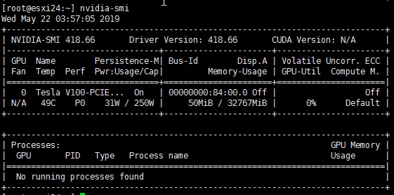 VMware vSphere 下 NVIDIA vGPU 驅動的安裝和配置(圖10)